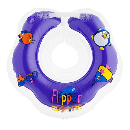 Круг для купания ROXY-KIDS Flipper Music надувной на шею - фото 1