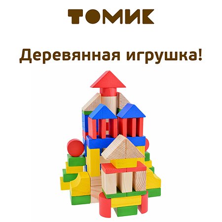 Конструктор Томик Цветной 65 деталей 6678-65