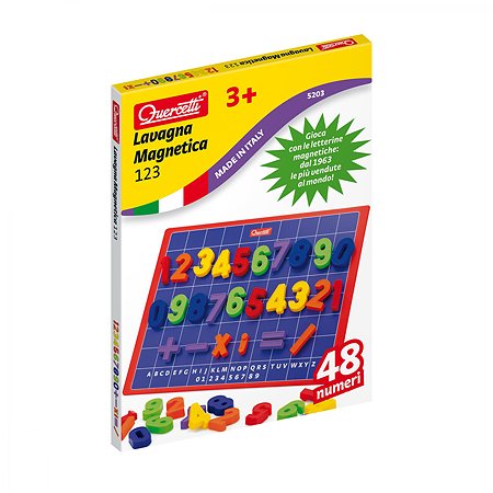 Игровой набор Quercetti Магнитная доска с цифрами 5203