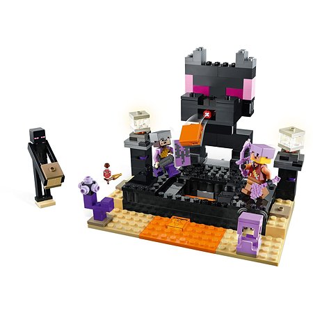 Конструктор Lego Майнкрафт Конечная арена 21242 - фото 3