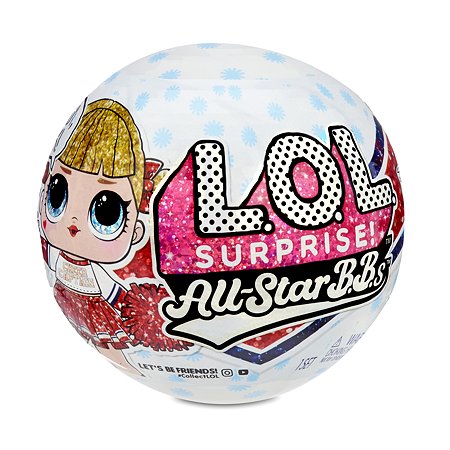 Кукла L.O.L. Surprise! All Star Sports Series 2 Cheer в непрозрачной упаковке (Сюрприз) 570363XX1E7CRF - фото 1