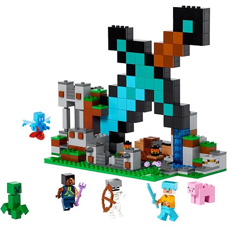 Конструктор Lego Minecraft The Sword Outpost 21244 - фото 2
