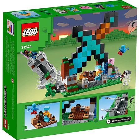 Конструктор Lego Minecraft The Sword Outpost 21244 - фото 8