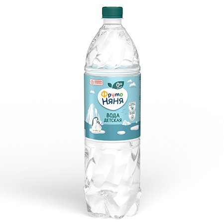 Вода ФрутоНяня артезианская питьевая негаз. 1,5 л с 0 месяцев