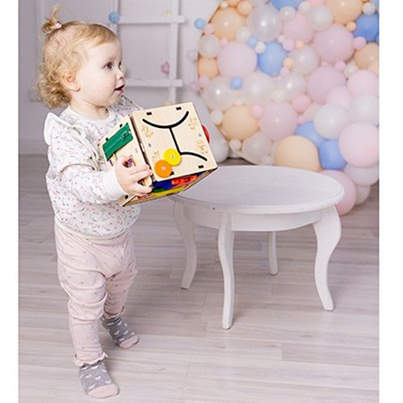 Бизиборд Бизикуб KimToys для девочек и мальчиков игрушка для малышей - фото 10