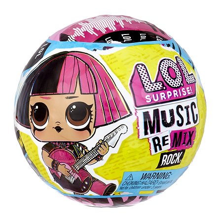 Кукла L.O.L. Surprise! Remix Rock Doll в непрозрачн ой упаковке (Сюрприз) 577522EUC