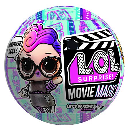 Кукла L.O.L. Surprise! Movie Doll в непрозрачной упаковке (Сюрприз) 576471EUC