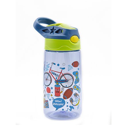 Бутылка для воды детская Skylar с трубочкой 500 мл - фото 1