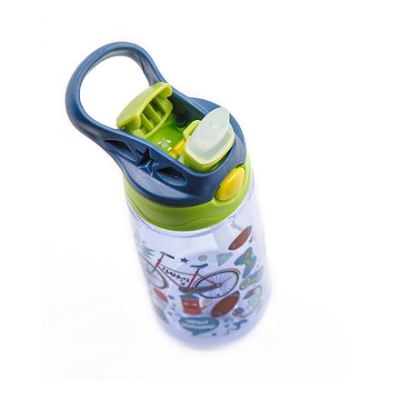 Бутылка для воды детская Skylar с трубочкой 500 мл - фото 3