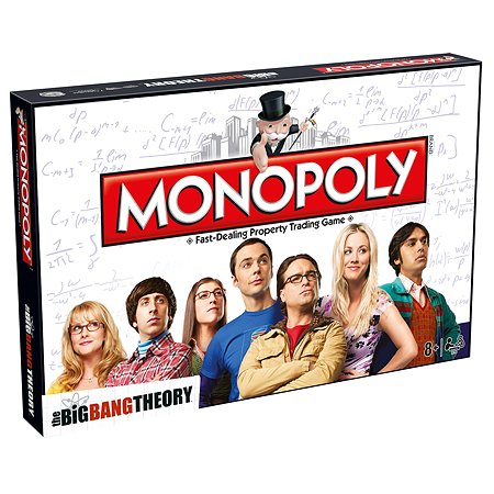 Настольная игра Winning Moves Монополия The Big Bang Theory Теория большого взрыва на английском языке - фото 1