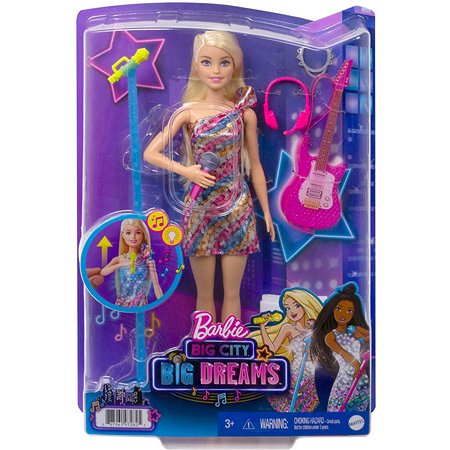 Кукла Barbie Большой город Большие мечты Первая солистка GYJ23 - фото 2