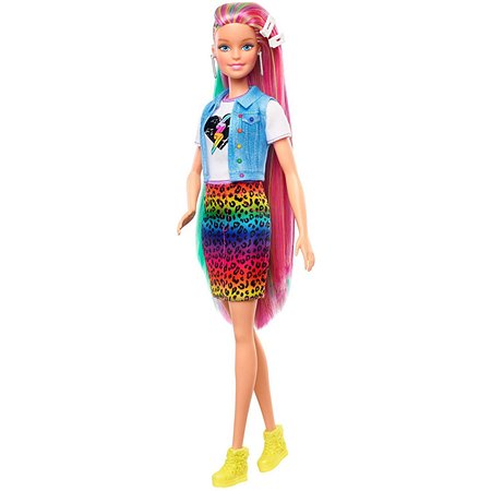 Кукла Barbie с разноцветными волосами GRN81 - фото 4
