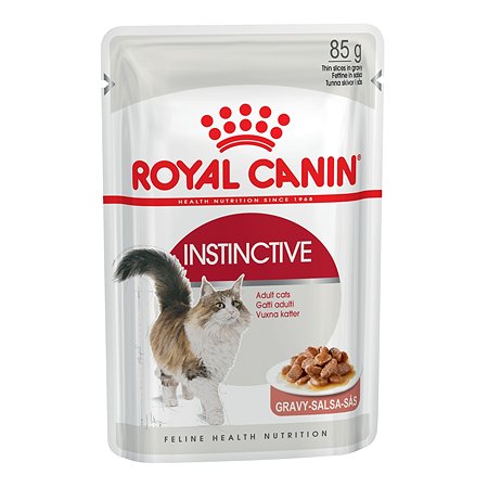 Корм влажный для кошек ROYAL CANIN Instinctive 85г соус пауч - фото 2