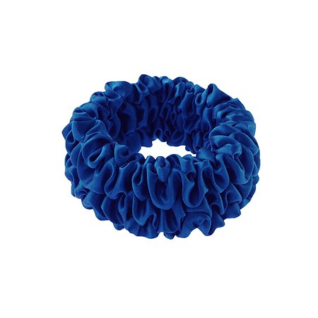 Шёлковая резинка для волос SILK MANUFACTURE SUPER TAIL ярко-синий - фото 1