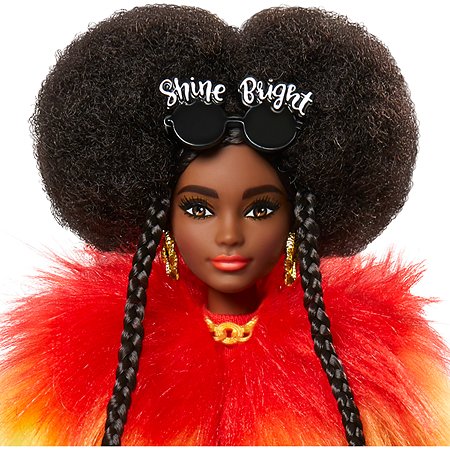 Кукла Barbie Экстра в радужном пальто GVR04 - фото 6