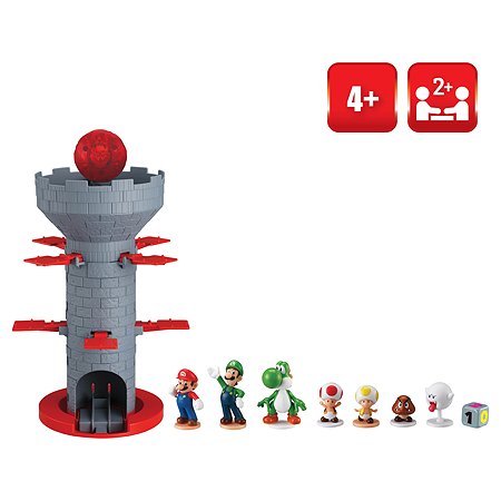 Игра настольная EPOCH Games Super Mario Шаткая башня 7356 - фото 2