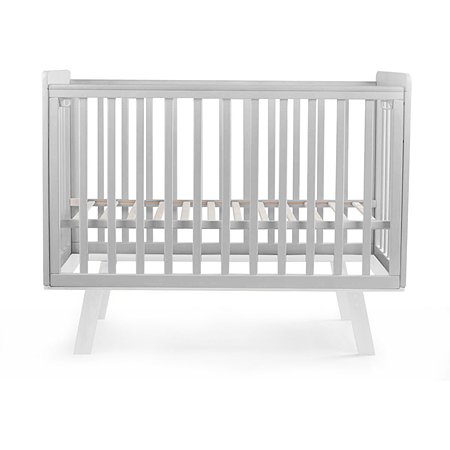 Кроватка с маятником Sweet Baby Palladio Серый-Белый