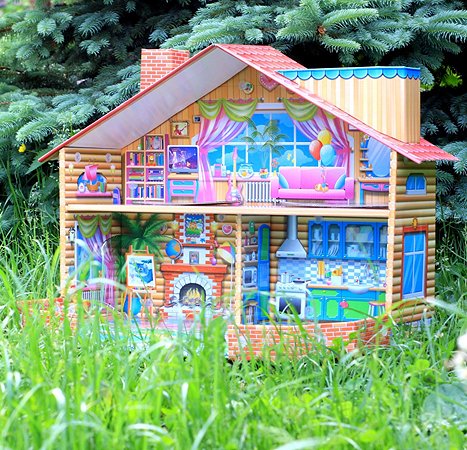 Кукольный дом дачный домик