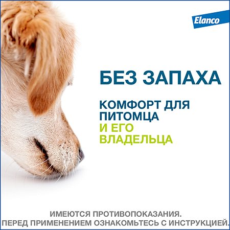 Ошейник для собак Elanco Foresto более 8кг от блох и клещей защита 8месяцев 70см 65494 - фото 8