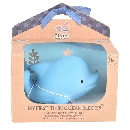 Игрушка из каучука Tikiri Дельфин в подарочной упаковке - фото 2