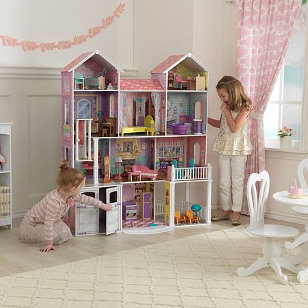 Кукольный домик  KidKraft Загородная усадьба с мебелью 31 предмет 65242_KE