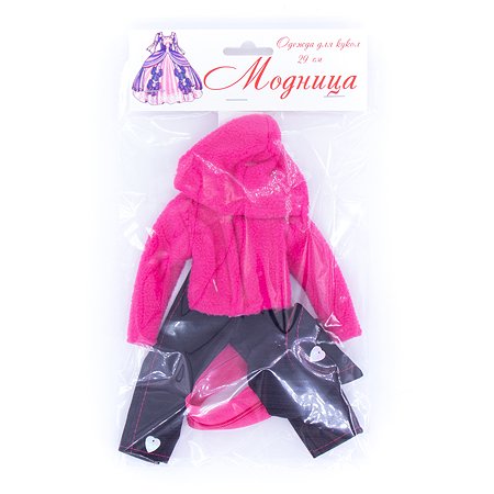 Набор одежды для кукол Модница с рюкзаком в ассортименте 9999 - фото 6
