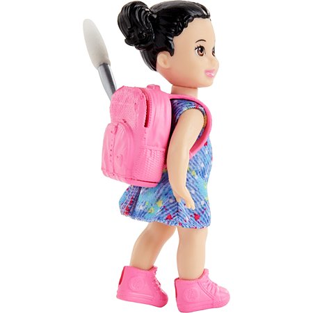 Набор игровой Barbie Кем быть Учитель рисования Брюнетка GJM30 - фото 4