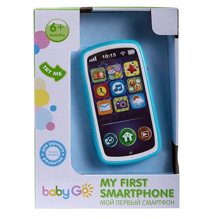 Мой первый смартфон BabyGo интерактивный - фото 3