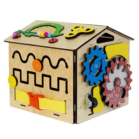 Бизиборд KimToys Домик-игрушка для девочек и мальчиков - фото 5