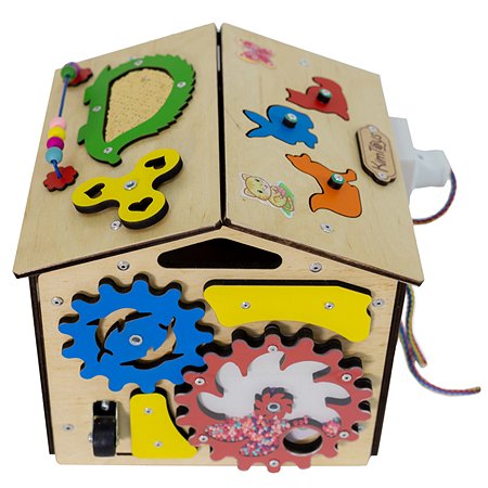Бизиборд KimToys Домик-игрушка для девочек и мальчиков - фото 8