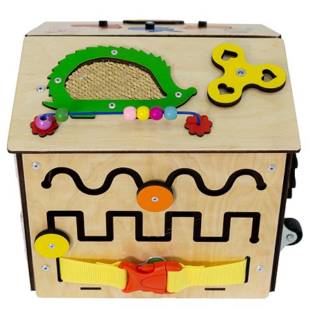 Бизиборд KimToys Домик-игрушка для девочек и мальчиков - фото 9