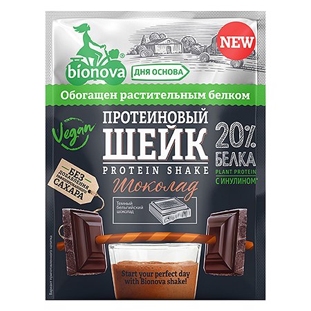 Шейк Bionova протеиновый шоколад 25г