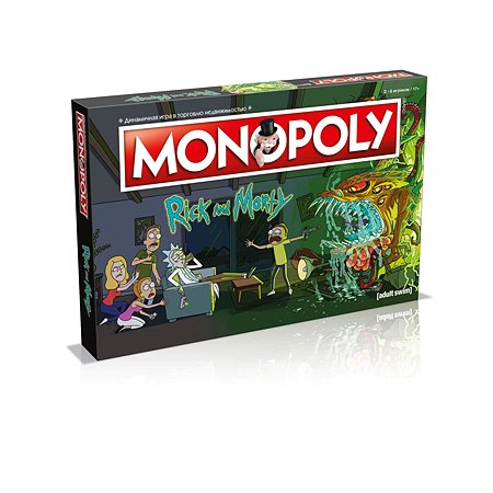 Игра настольная Winning Moves Монополия Рик и Морти - фото 1