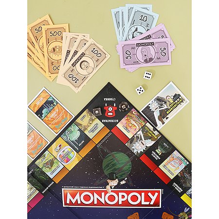 Игра настольная Winning Moves Монополия Рик и Морти - фото 8