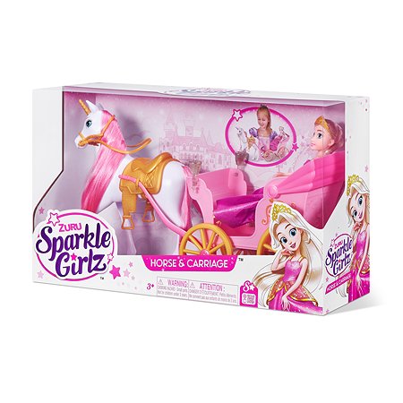Набор игровой Sparkle Girlz Кукла с каретой 10068 - фото 11