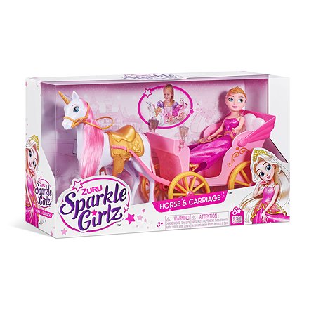 Набор игровой Sparkle Girlz Кукла с каретой 10068 - фото 10
