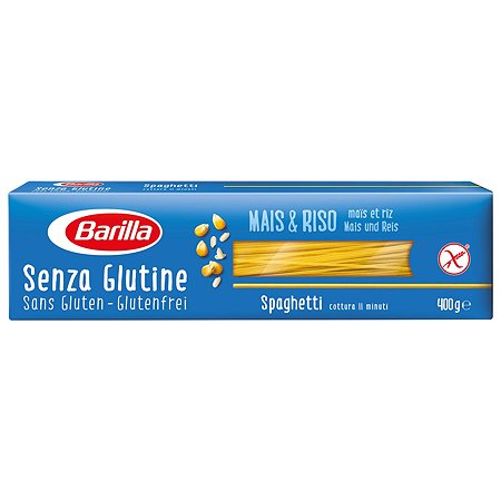 Изделия макаронные Barilla Спагетти без глютена 400г