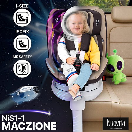 Автокресло Nuovita Maczione NiS1-1 Бежевый - фото 2