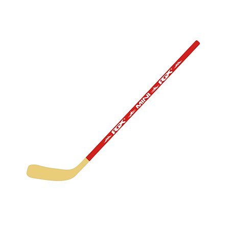 Клюшка для хоккея с шайбой RGX Mini красная
