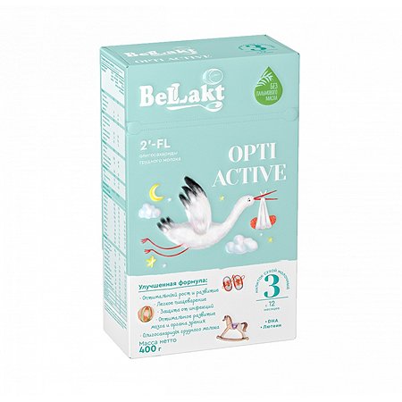 Напиток сухой молочный Беллакт «Bellakt Оpti Аctive 3» от 1 года 400г - фото 1