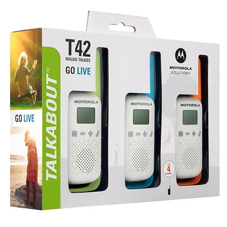 Комплект радиостанций Motorola TALKABOUT T42 3шт TRIPLE - фото 6