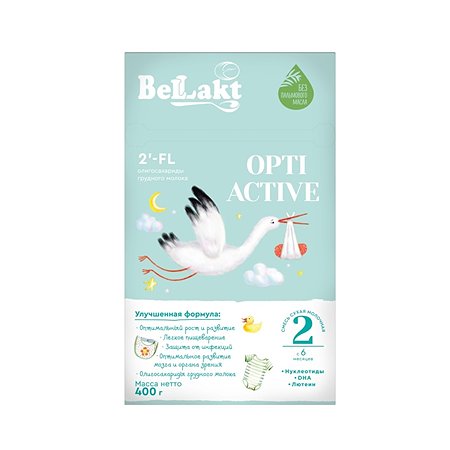Смесь сухая молочная Беллакт «Bellakt Opti Activе 2» от 6 мес. 400 г - фото 1