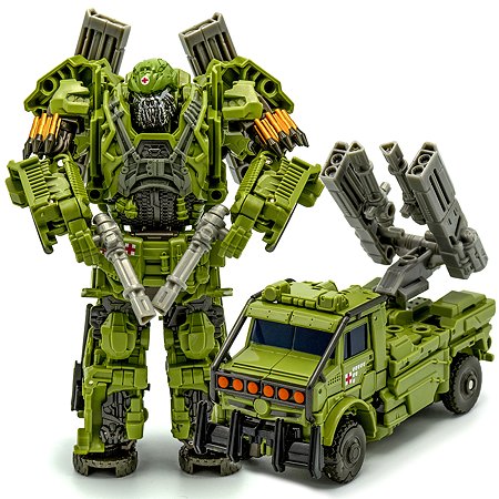 Робот-трансформер BAZUMI Военная машина грузовик Хаунд 2 в 1 Haund для мальчика