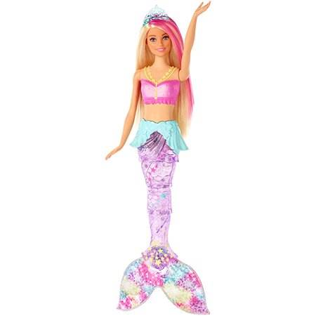 Кукла Barbie Dreamtopia Мерцающая русалочка GFL82 - фото 1