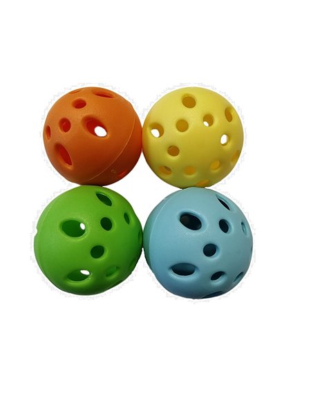 Набор мячиков для кошек 4 шт Lilli Pet Little ball игрушки-мячики для кошек 4 шт без колокольчиков