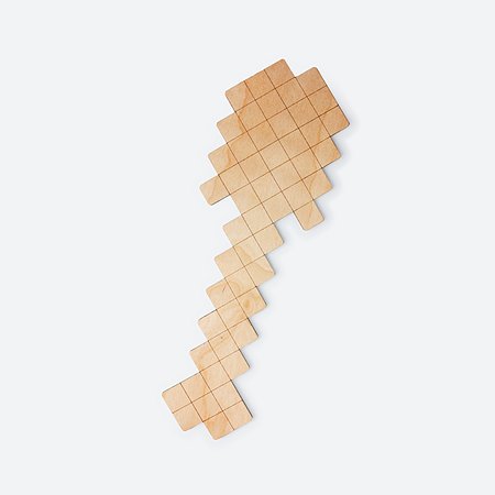 Лопата Minecraft BIZIQUEST деревянная