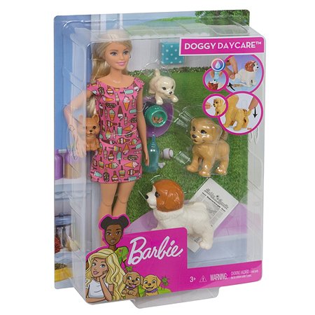 Кукла Barbie и щенки FXH08 - фото 3