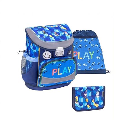 Школьный ранец BELMIL Mini-Fit Pixel Game с наполнением серия 405-33/50/SET