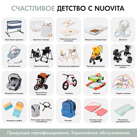 Стульчик nuovita unico grigio