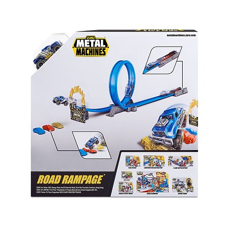 Набор Metal Machines Metal Machines Трек Road Rampage 6701 - фото 12